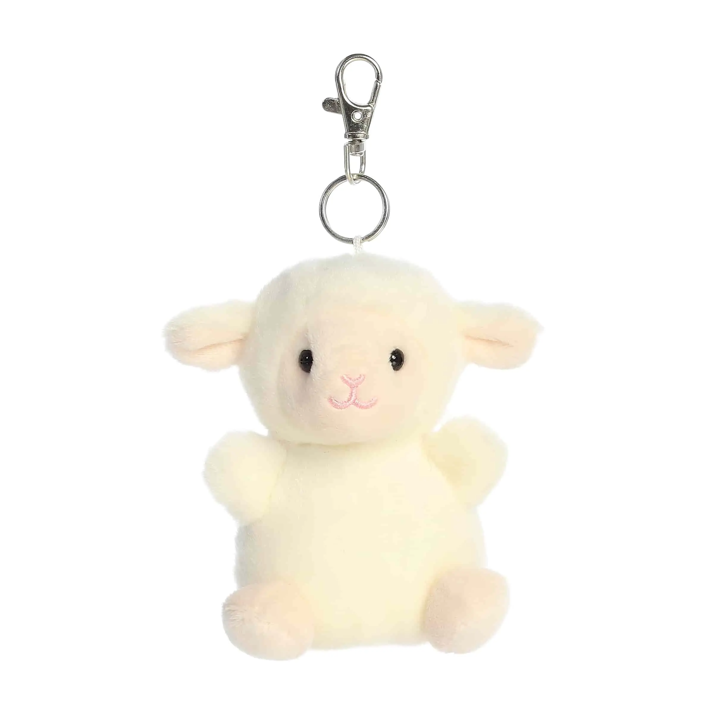 Palm Pals Adorable Woolly Lamb White Soft Plush Collectable Stuffed Animal
