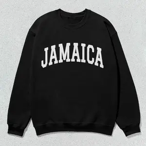 Jamaica Sweatshirt Collegiate Crewneck Sweater Unisex