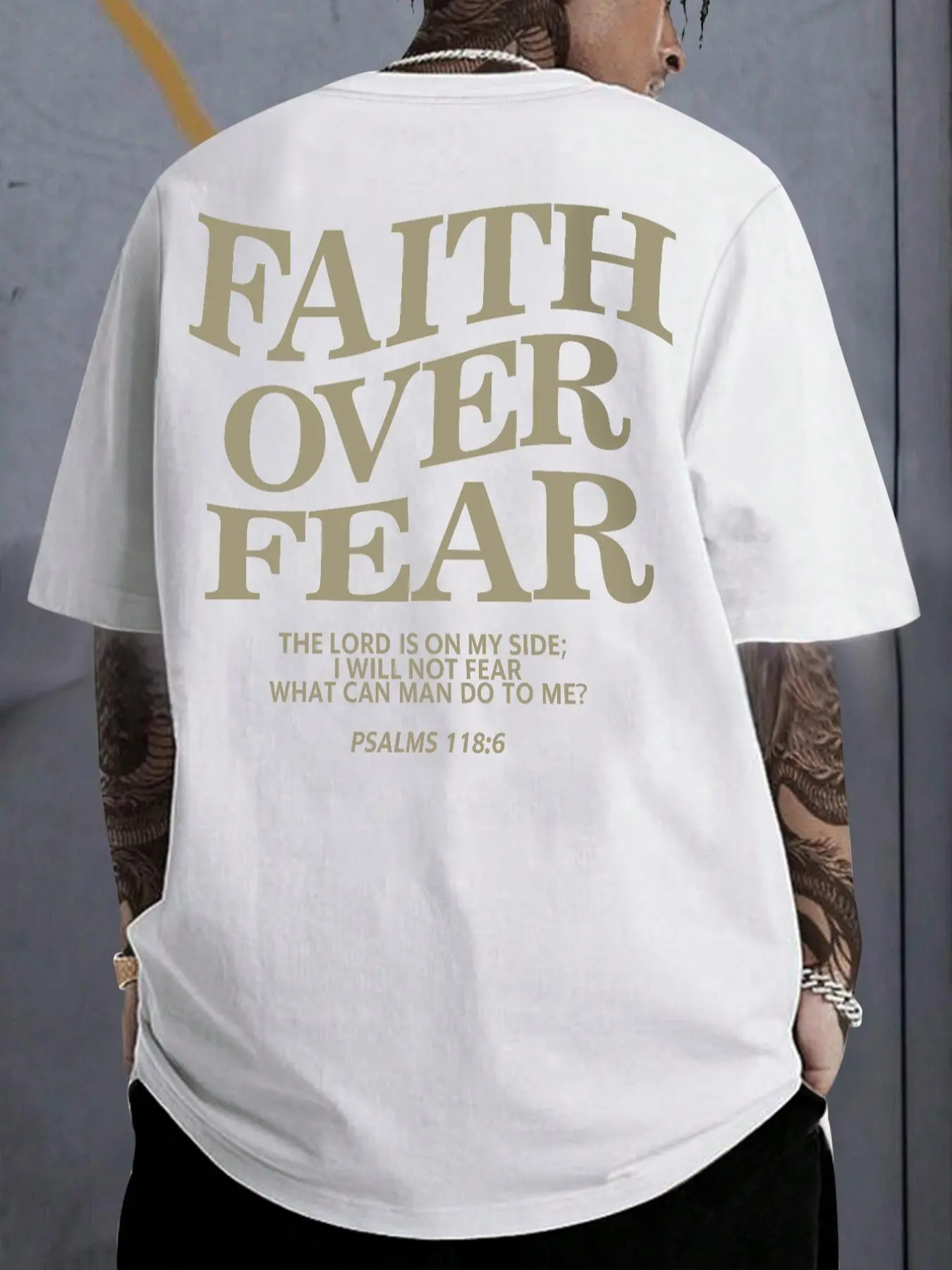 Men's Regular Fit Slogan Graphic Round Neck Tee, Casual Slogan Tees, Comfortable Streetwear Short Sleeve T-shirt for Summer, Summer Outfits, Back To School Clothes, Menswear for Daily Wear