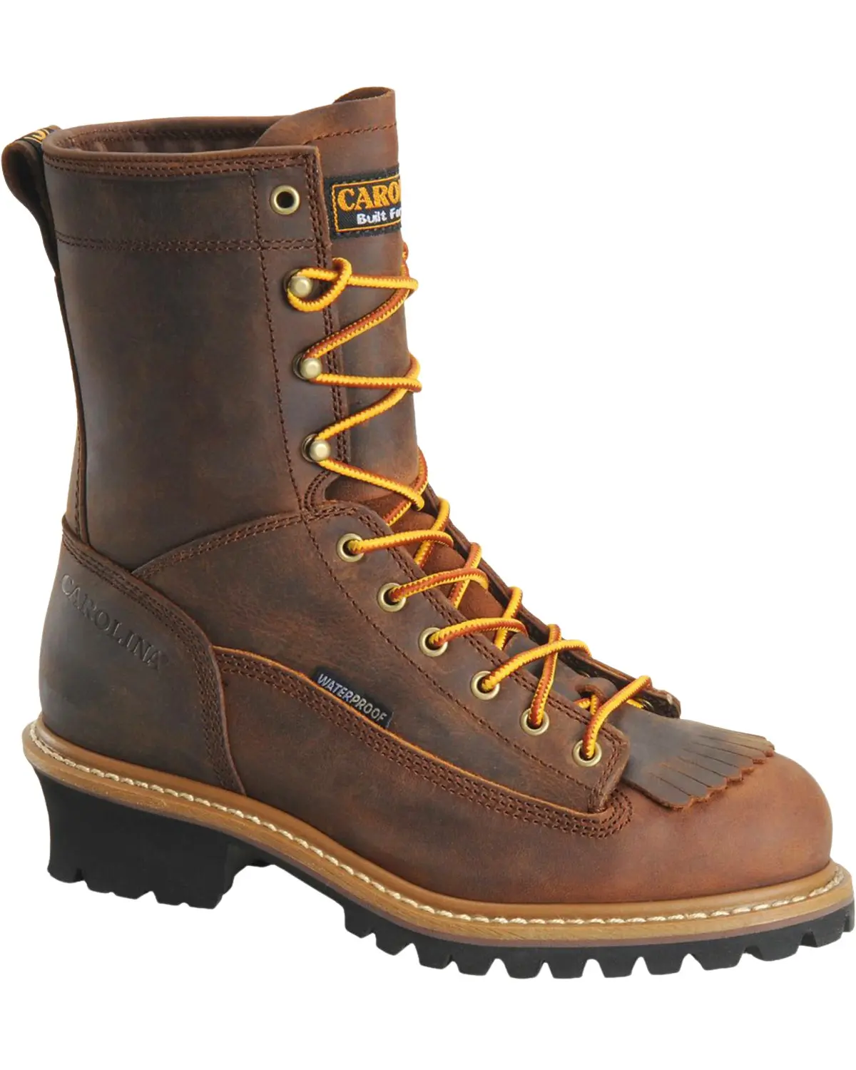 Carolina Men's Men'S Waterproof Lace-To-Toe Logger Boot Steel Toe - Ca9824
