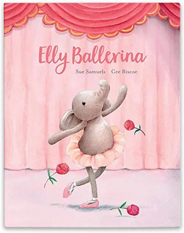 USED-Jellycat Elly Ballerina Book by unknown author (Unknown)