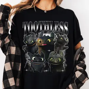 ToothIess HTTYD Graphic Dragon Tshirt Sweatshirt Hoodie