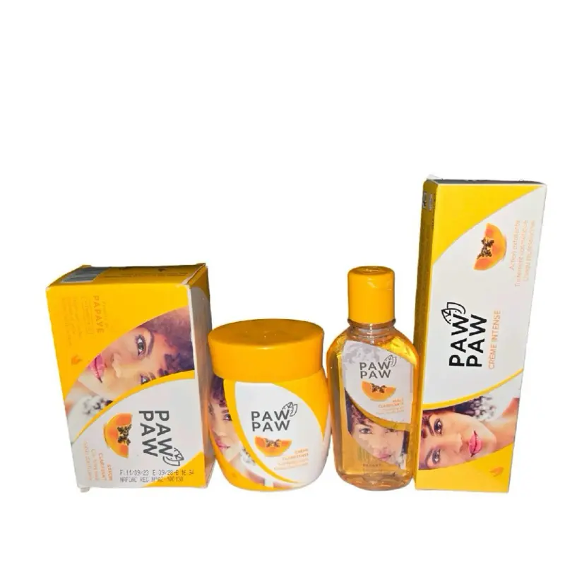 Paw Paw Clarifying Body Mini Kit of 4 Pcs - Papaya for Cosmetics - Comfort