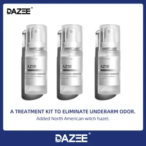 DAZEE Deodorant Essence with Rich Hamamelis Extract 1.35 oz/40ml Anti-Perspiration Botanical Extract Formula