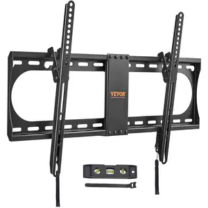 Summervibes TikTokShopBlackFriday  VEVOR Universal TV Wall Mount, Low Profile TV Mount Fits for Most 37-70 inch TVs, Tilt Wall Mount TV Brackets, Max VESA 600x400mm, Holds up to 132 lbsVEVOR Super Brand Day