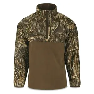 No chest pocket Quarter Zip Jacket Drake Pullover Sale Drake Waterfowl MST 1/4 Zip Refuge Eqwader Jacket