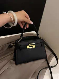 Trendy Kelly Bag for Women, High-End Elegant Commuter Bag, Versatile Stylish Crossbody Bag, Perfect for Friends, Shopping, Dates, Business Travel