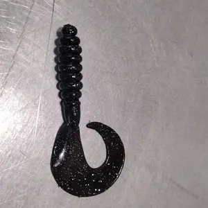 10 pack of 3" curl tail grub worms