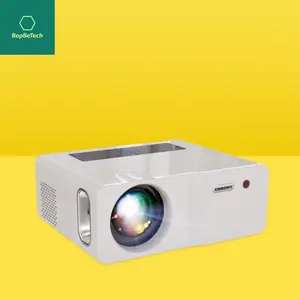 【BopBeTech】US-STOCK Native 4K 5G WiFi Bluetooth Projector,18000LM 450 ANSI Outdoor Movie Projector lCD screen Max 450" Display, LED Home Theater Video Projector Compatible with iOS/Android/Win/TV Stick/PS5 White Lights Mount