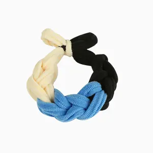 Unius Hair Color Hairband-1PCS Soft Knit Multi-Color Hair Accessory for Stylish Looks