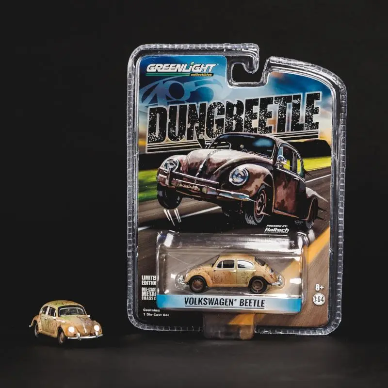 AZN's 1966 VW Dung Beetle 1/64 Scale Diecast