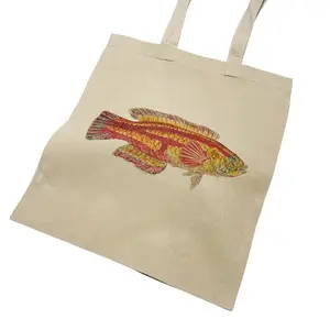 Frank Edward Clark South Pacific Fish Tote Bag #598