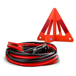 STP Emergency Roadside 3-Piece Kit with 12ft Jumper Cables