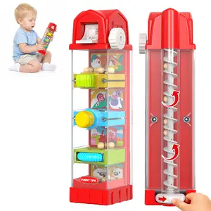 Farm Egg Drop Toy for Toddlers 2-4, Montessori Toy for 2 Year Olds, Fine Motor Activity, Cause and Effect Learning, Quiet Travel 2 3 Year Old Gift for Boys Girls