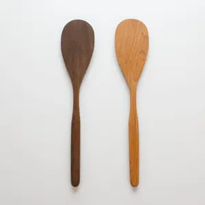 Wood Round Spatula