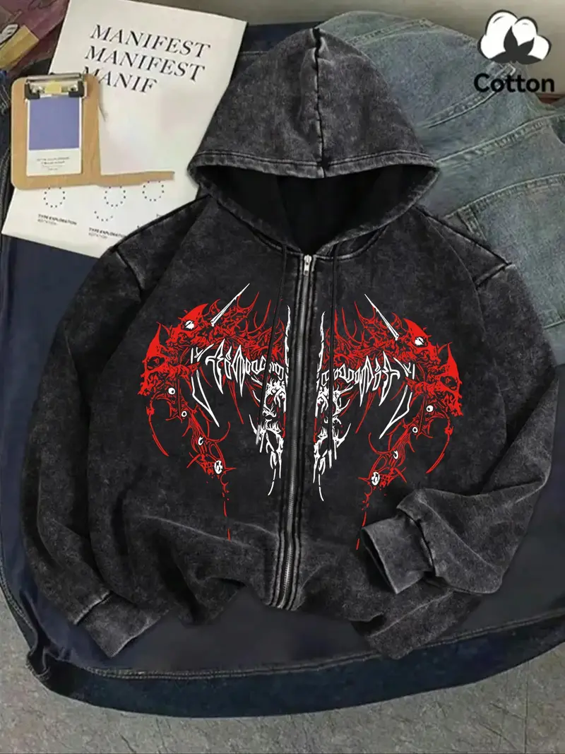 Black cross hoodie - TikTok Shop