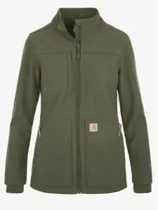 Carhartt Force Rugged Flex Women's 3-Pocket Bonded Fleece Scrub Jacket