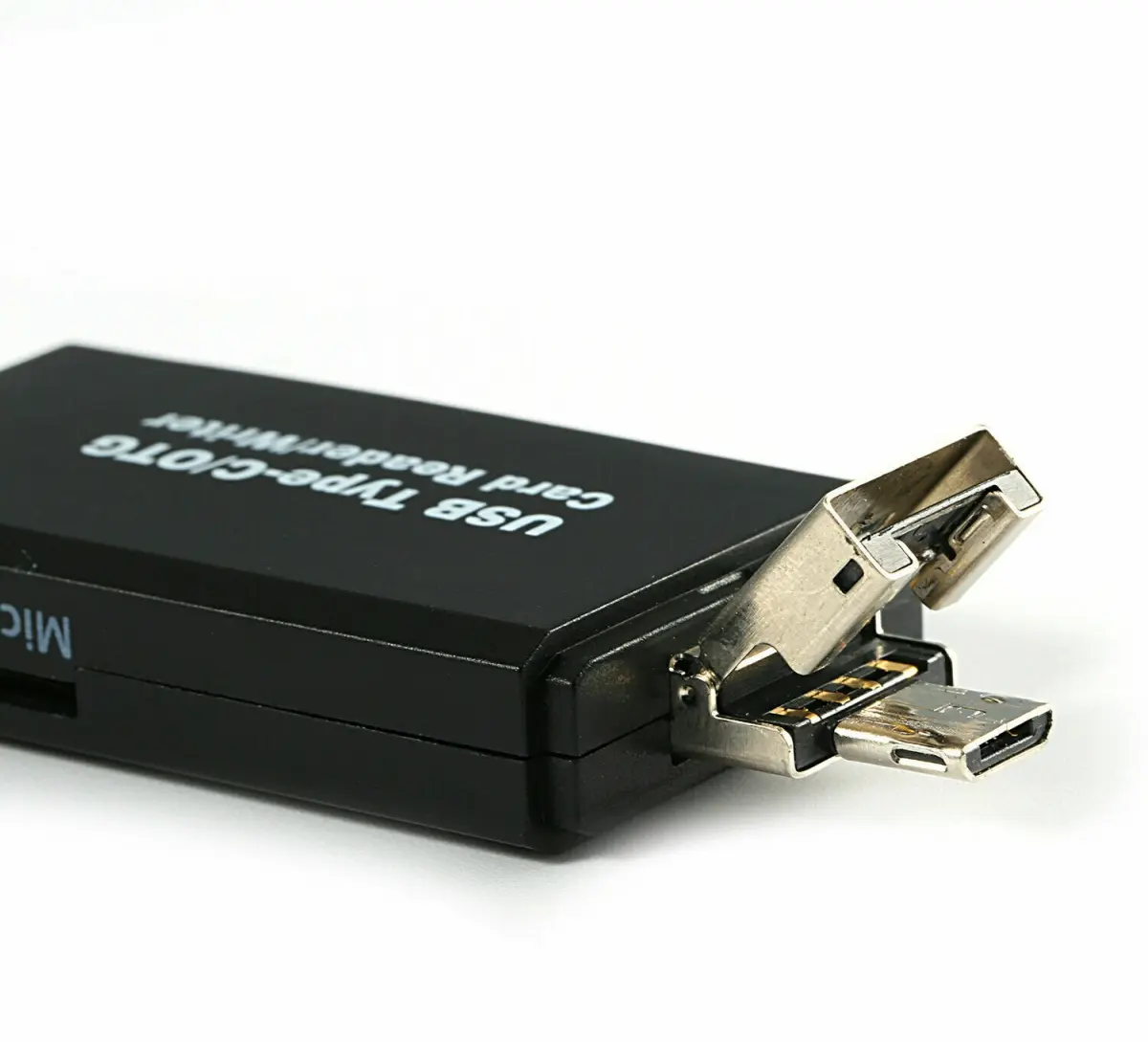 212 MAIN High Speed 3-in-1 OTG USB Adapter with Type C Ports, Micro USB Hub, SD/TF Card Reader (SANOXY-HUB4)