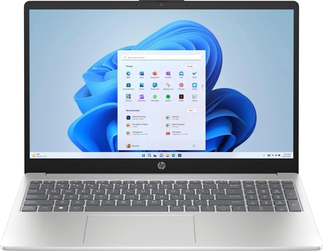 HP Laptop / 15.6" FHD 1920x1080 Touchscreen / 8 Cores AMD Ryzen 7 7730U / AMD Radeon Graphics / 16GB DDR4 512GB NVMe SSD/Wi-Fi 6 Type-C HDMI / Win11 Home