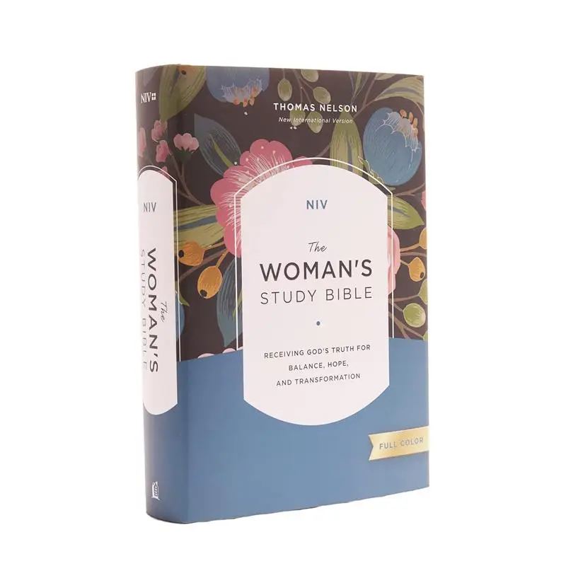 NIV, The Woman's Study Bible, Hardcover, Full-Color: Receiving God's Truth for Balance, Hope, and Transformation - Hardcover bible