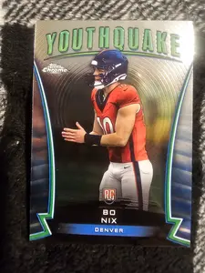 Bo Nix RC Chrome Youthquake