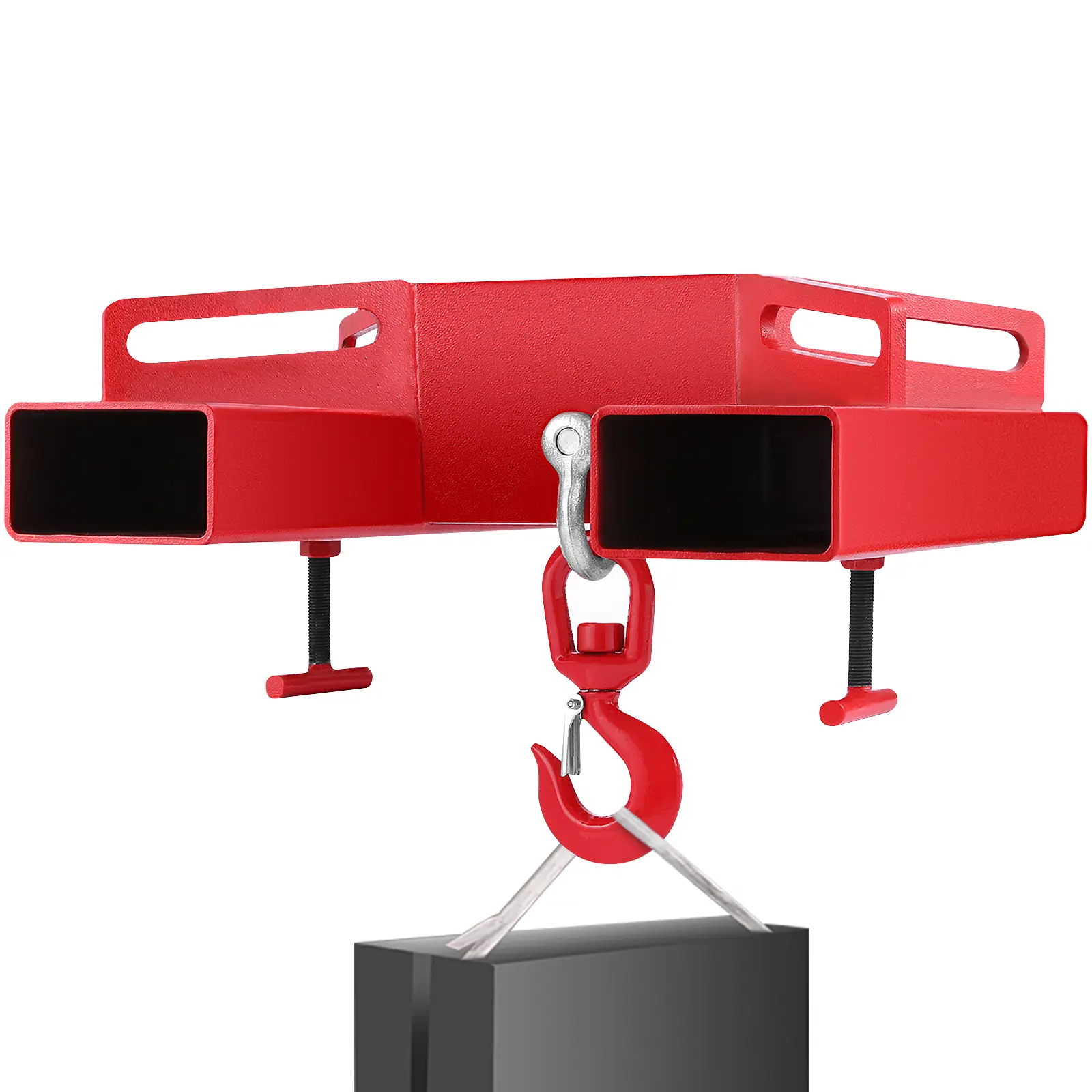 【Summerfinds】3 Tonne Large Forklift Lifting Hook Attachment 3000kg Telehandler Crane Jib Test Cert