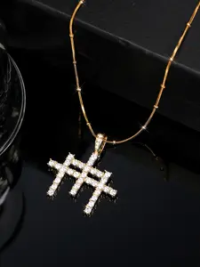 A must-have for trendsetters, this hip-hop punk necklace, Statement necklace features a light luxury full-crystal design with a sense of style, perfect for street looks and daily commuting, creating a unique outfit