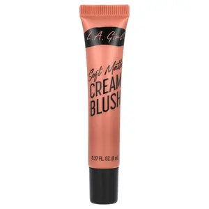L.A. Girl Soft Matte Cream Blush, GBL442 Grace, 0.27 fl oz (8 ml)