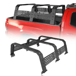 Hooke Road  18.8" High Overland truck Bed Rack Fits Toyota Tacoma & Tundra 6' Bed Automotive Accessories