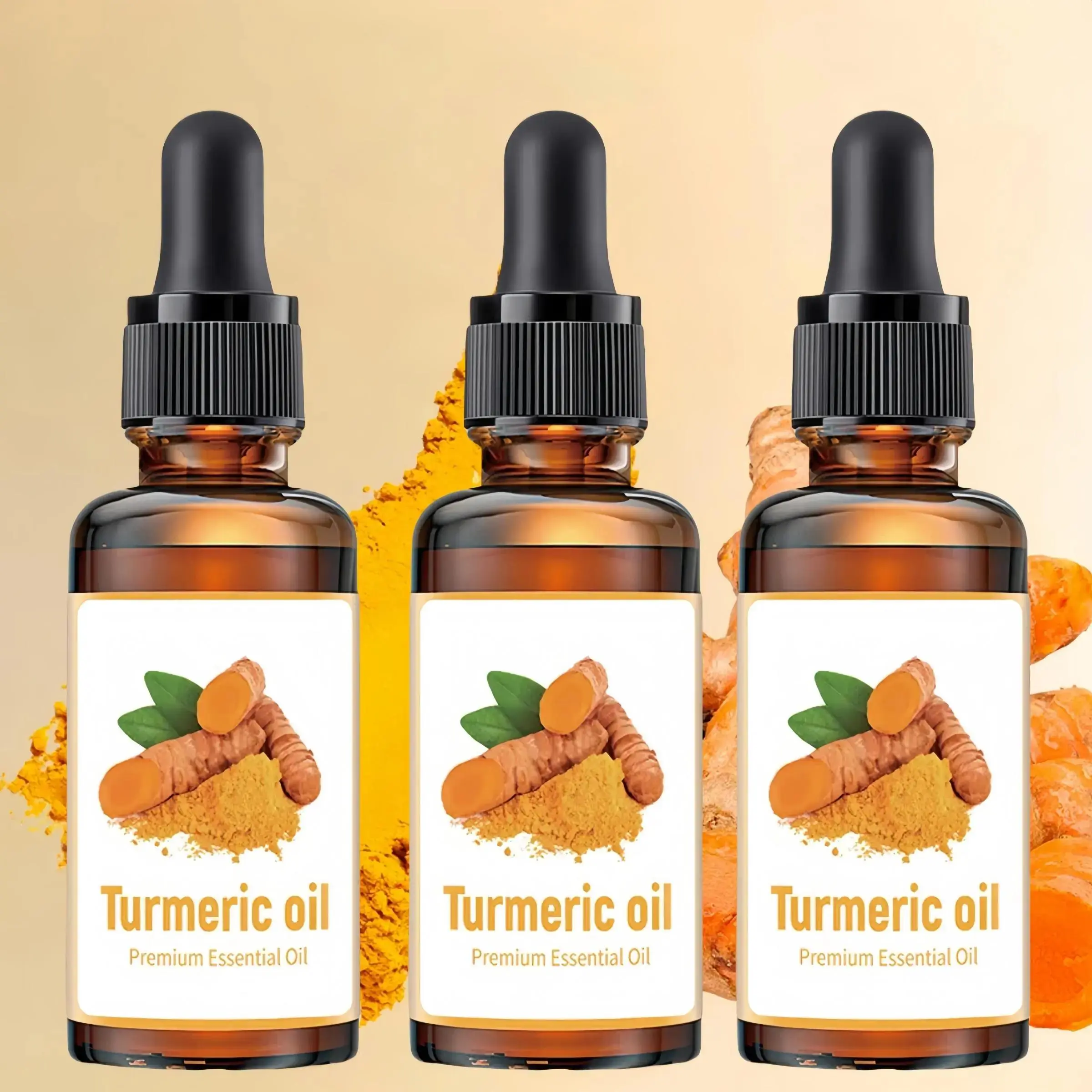 Turmeric Facial Oil, Nourishes Facial Oil, Facial and Body Care, Daily Skincare Hydrating Product for Women & Men, Skincare Moisturizing Turmeric Oil, Cosmetic, Cosmetics Oil, Moisture Skin, Nourishing Ayurvedic Oil, Premium Nourishing Oils