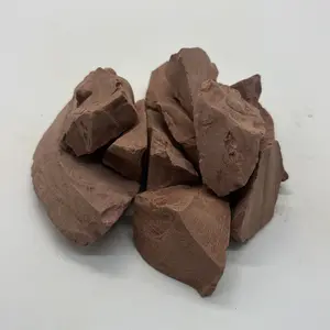 Pink Edible Kaolin Clay – Cosmetic Grade, 100% Natural Zero Additives-Hard Texture Mild Sticky When Wet 200g(7oz)
