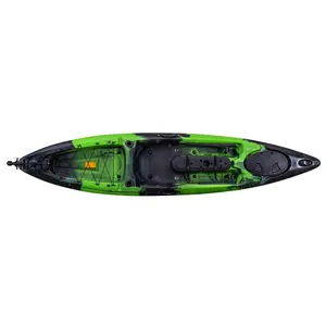 GARVEE Discover the GARVEE Fishing Kayaks: 11.9 to 13 feet long, sit-on-top design, equipped with comfortable seats and large rear storage, perfect for adults with a capacity of 400 lbs for all your fishing adventures.