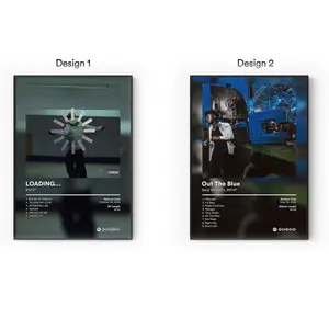 [Sale Up To 40%] [Unframe] BNYXA Album Posters, Producer Trap Music Wall Art, Underground Hip Hop Aesthetic Decor, Modern Album Cover Artwork, Gift for Fans