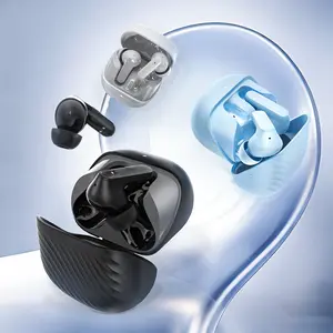 Bluetooth 5.4 Wireless Earbuds Active Noise Cancelling 100H Battery Life 4-Mic Clear Calls IPX5 Waterproof Compatible with Android iOS