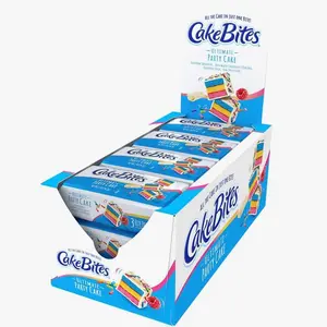 The Original Cakebites by Cookies United, Grab-and-Go Bite-Sized Snack, Ultimate Party Cake,2 Ounce (Pack of 12)