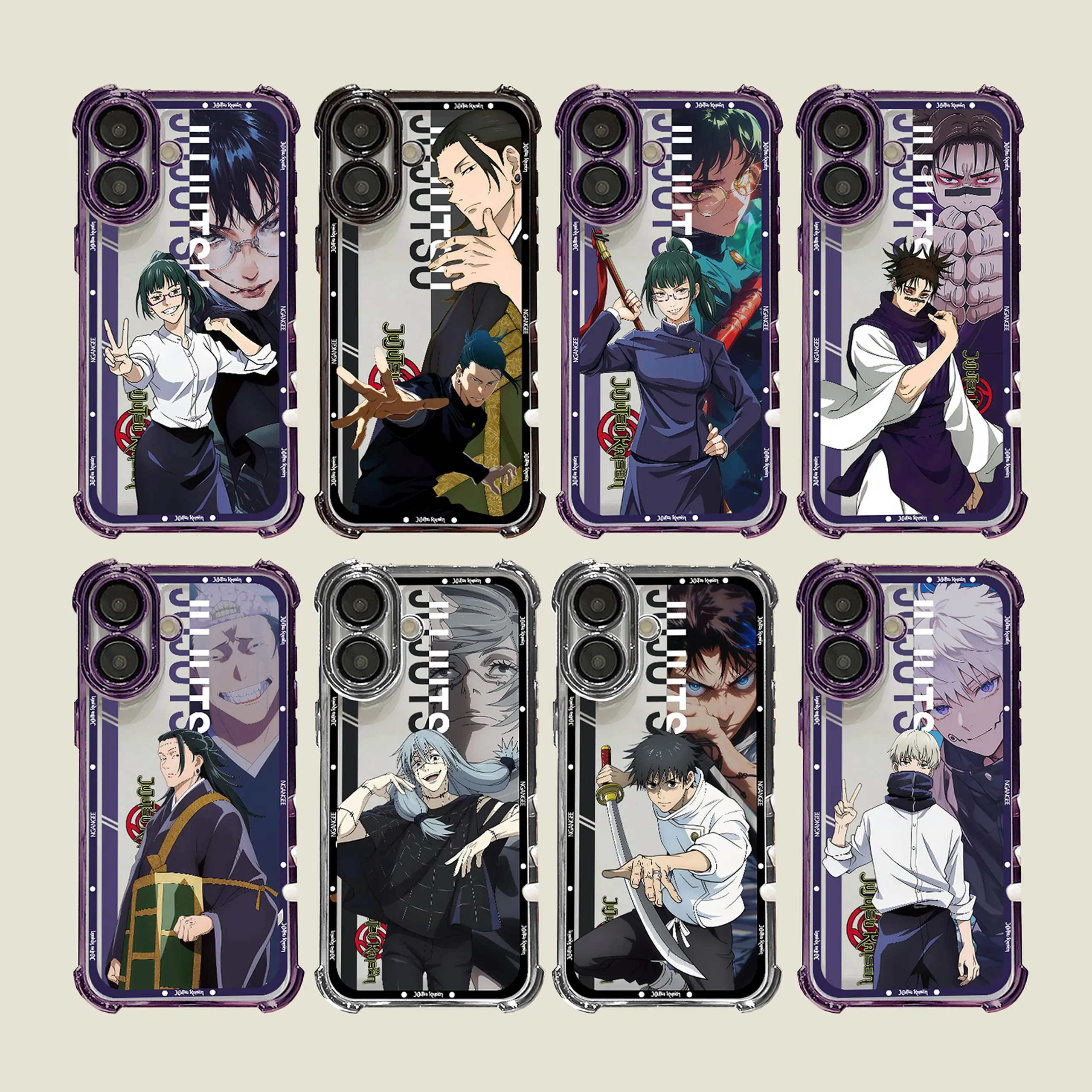 JJK Anime-Style Smartphone Case - Handheld Cellphone Protection for Samsung Galaxy S22,S23,S24,S24 Ultra,S25 & iPhone 11,12,13,14,15,16 Plus,17,17 Air,17 Pro Max Devices (ZSHZ9-14), Casing
