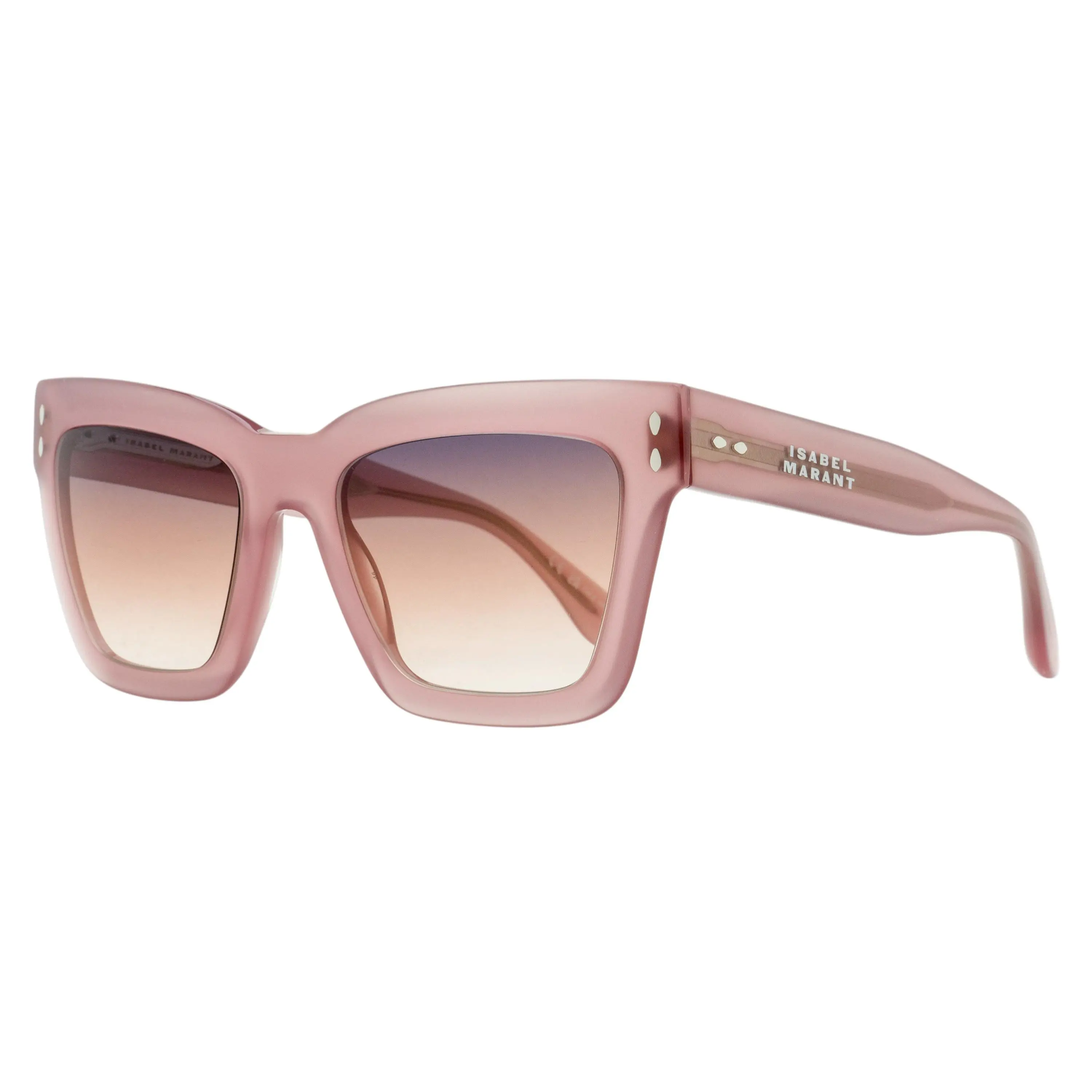 Isabel Marant Paoly Classic Sun Protective Sunglasses, Contemporary Aesthetic Style, IM0210/S 35JFF, Pink, 53mm, Classic Sunglasses, Contemporary Aesthetic Sunglasses