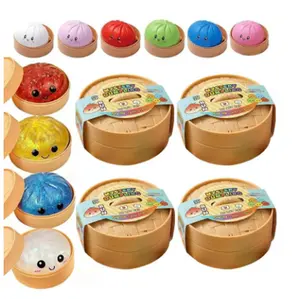 Glitter Dumpling Surprise Box – Ultra-Rare Rainbow Collectible Edition | Soft, Squishy Stress-Relieving Sensory Toy | Cute Party Favors & Gifts for Kids (Random Color)