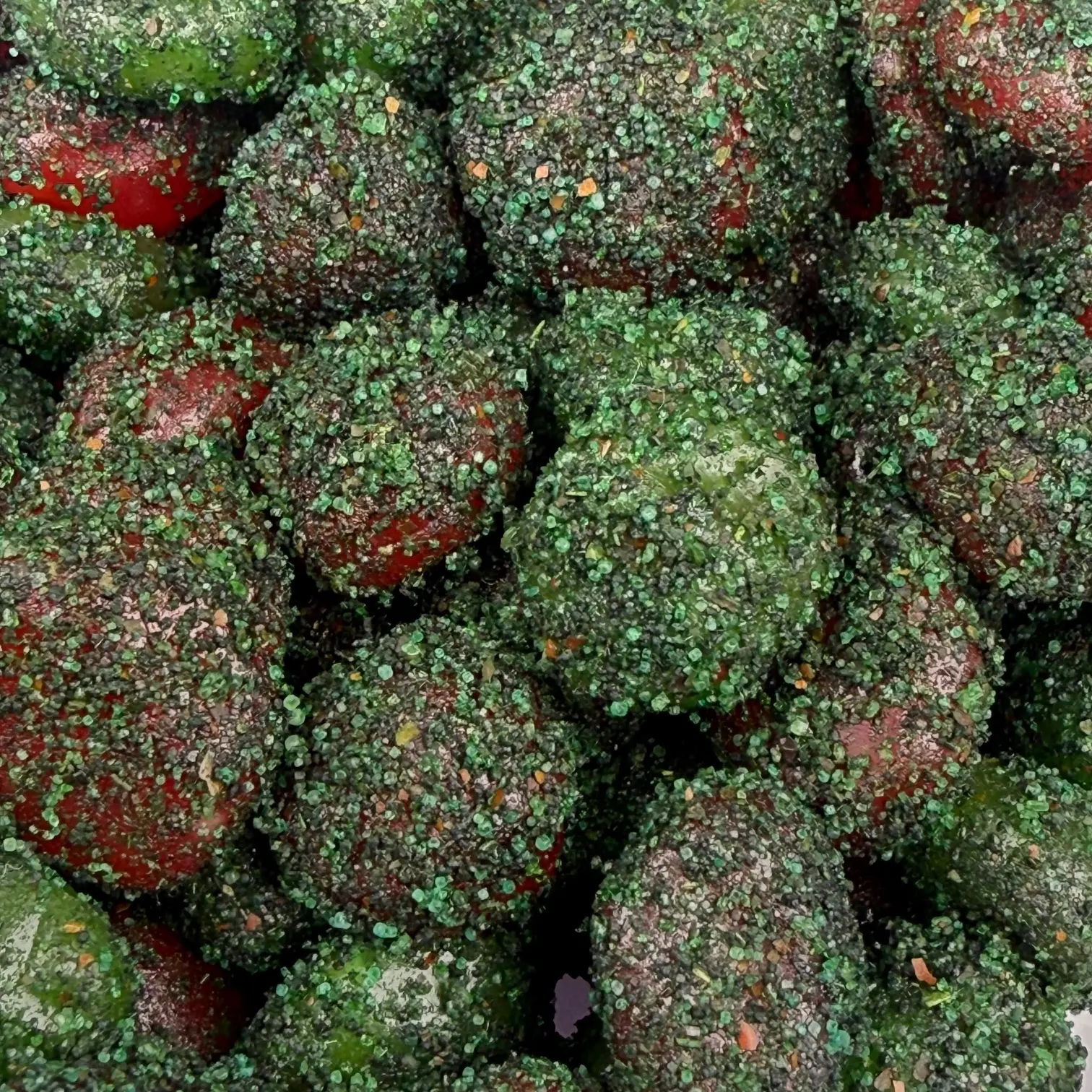 Pickle Gusherz Chewy Candies - Jelly Fruity Center, Sweet-Sour Tangy Extreme Sour Flavor, Iodized Salt-Infused Candy Pack, Delicious Snack Food