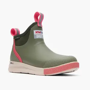 Women's Ankle Deck Boot Sport | Olive
