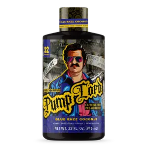 Pump Lord Muscle Pump Supplement by Anabolic Warfare* – Caffeine Free Pre Workout with Glycerol, Beta-Alanine, Betaine Anhydrous (3 Flavors - 32 Servings)