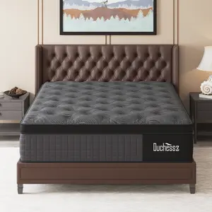 12/14 Inch Memory Foam Mattress Hybrid Pocket Spring Twin Full Queen King Mattress In A Box -Euro Top Mattresses Medium Firm For Motion Isolation, Edge Support, 100 Night Trial