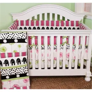 212 MAIN 4-Piece Elephant Print Channel Quilt Reptile & Amphibian Decoration Set, 100% Cotton Cozy Soft Warm Bedding, Newborn Fitted Crib Sheets & Contemporary Home Decor Linens