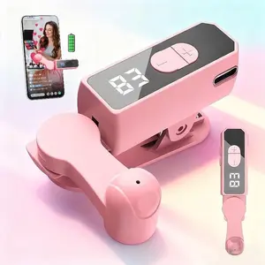 Wireless Auto Clicker for Smartphone with Built-in Battery Rechargeable Auto Tapper Digital Speed Tool Portable Selfie Feature for Live Streaming Likes Games Shopping Reward Tasks No Need to Connect to Power Source