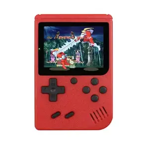 Retro Gaming Console 2025 NEW Handheld with 400Classic Games, Portable Design, Rechargeable Battery,Ideal for Kids & Adults, Red Protection Memory Memory Protection