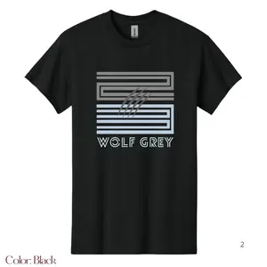 Wolf Grey 5s Inspired Graphic Shirt | Urban Aesthetic Sneaker Match Top | Unisex Cotton Streetwear