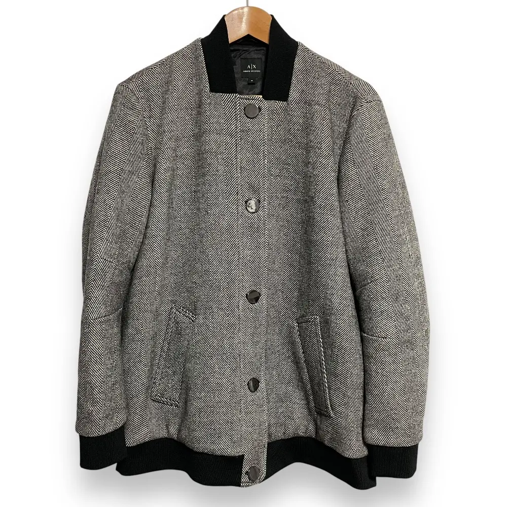Pre-owned Giorgio Armani Others Small Leather Goods Armani Exchange Herringbone Jacket