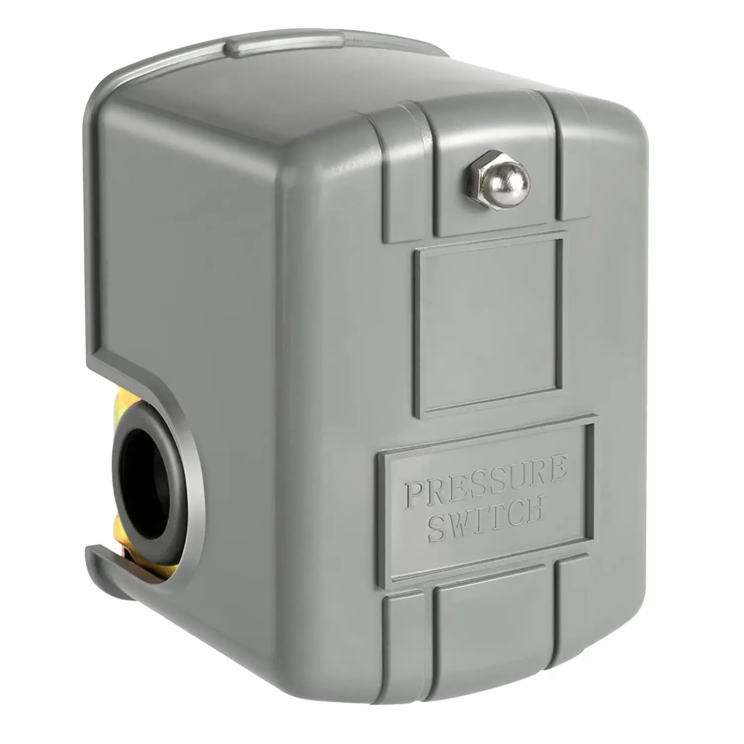 Well Pump Pressure Switch, 40-60 Psi Adjustable Differential, 1/4 Inch Female NPT, High-Strength, Durable Household Appliance Part for Well Pump Motor Protection, Power Saving, Stable Performance
