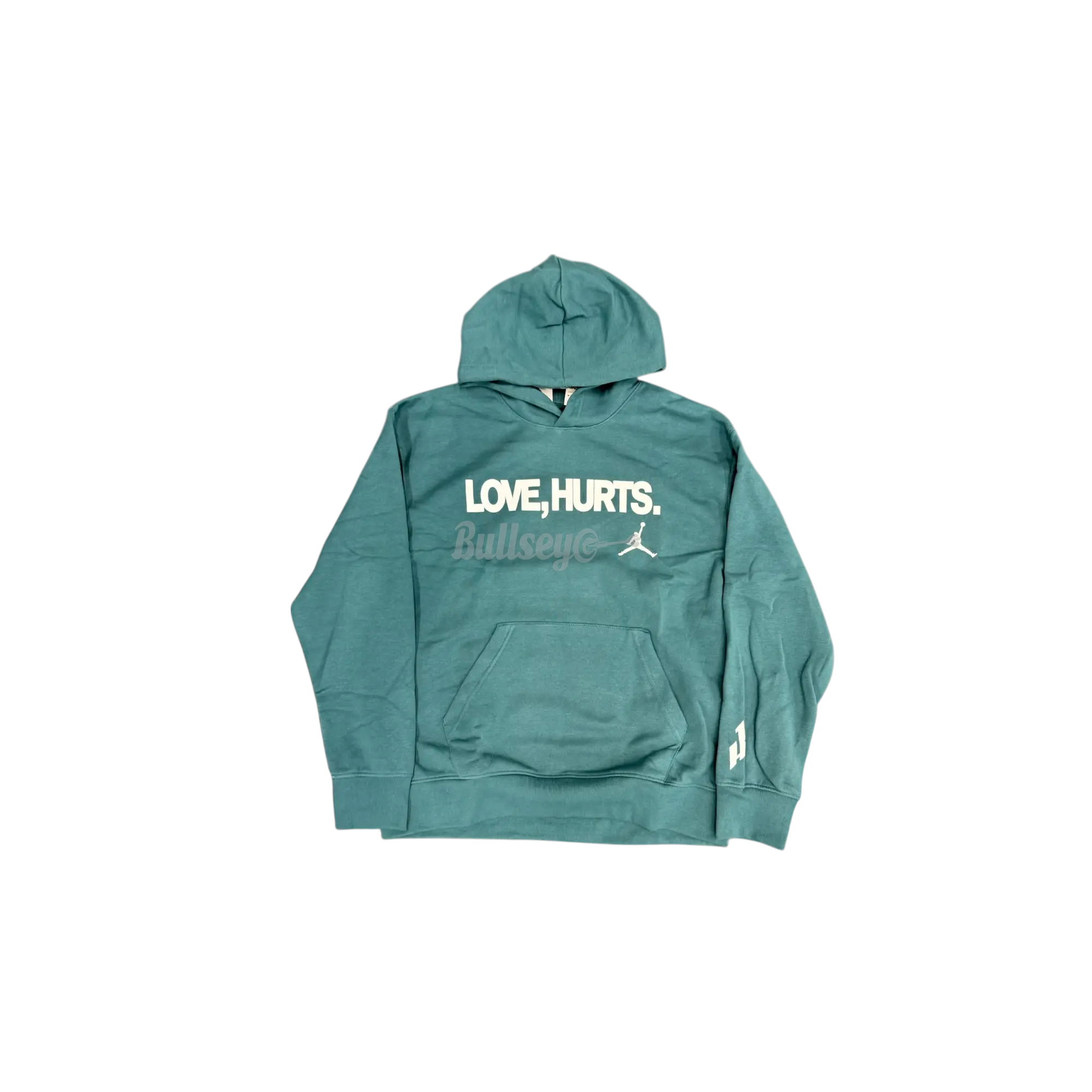 Nike "Love Hurts" Teal Hoodie
