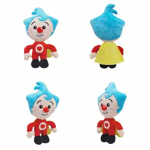 25cm Clown Plush Toy Doll Kawaii Cartoon Anime stuffed Plush Toys Doll Soft Clown Plush Toy Birthday Gift For Kid Children Kawaii stuffed animals